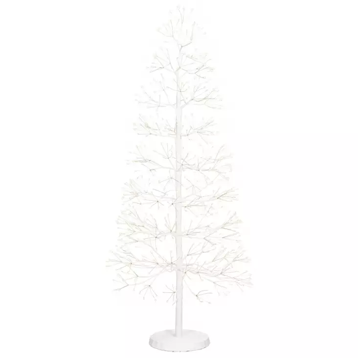 Led valopuu valkoinen kaunis valokoriste pihalle - Valopuut - 8721037568357-r - 1