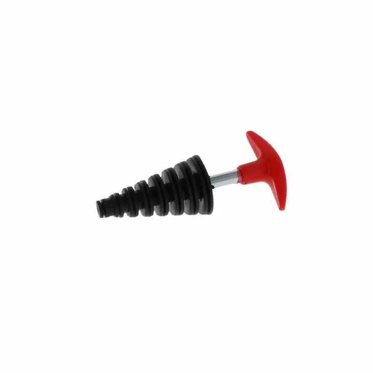 Pakoputken tulppa PVC 2-tahti TMV punainen - Moottoripyörän pakoputkistot - BC18A-0040-S - 2