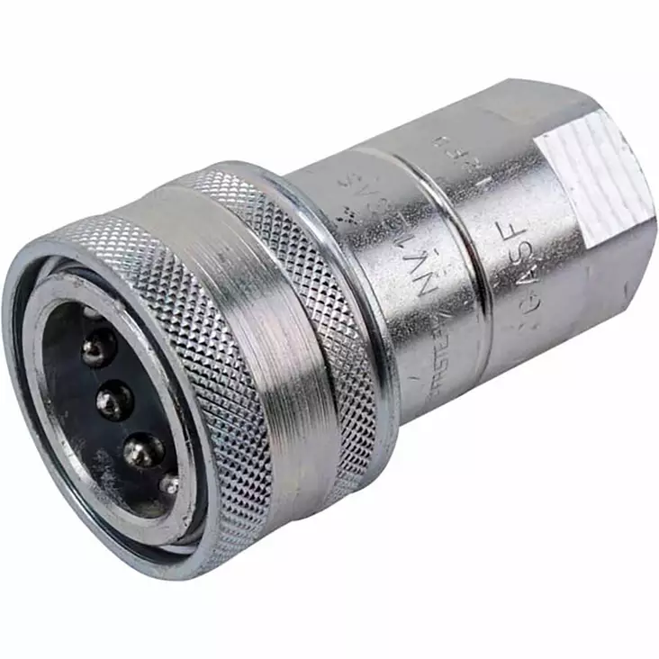 Faster nv12gasfv hydrauliikkaliitin, kompakti 88 mm pituinen liitin työkoneratkaisuihin - Traktorin sokat ja kiinnitystapit - NV12GASFV - 1